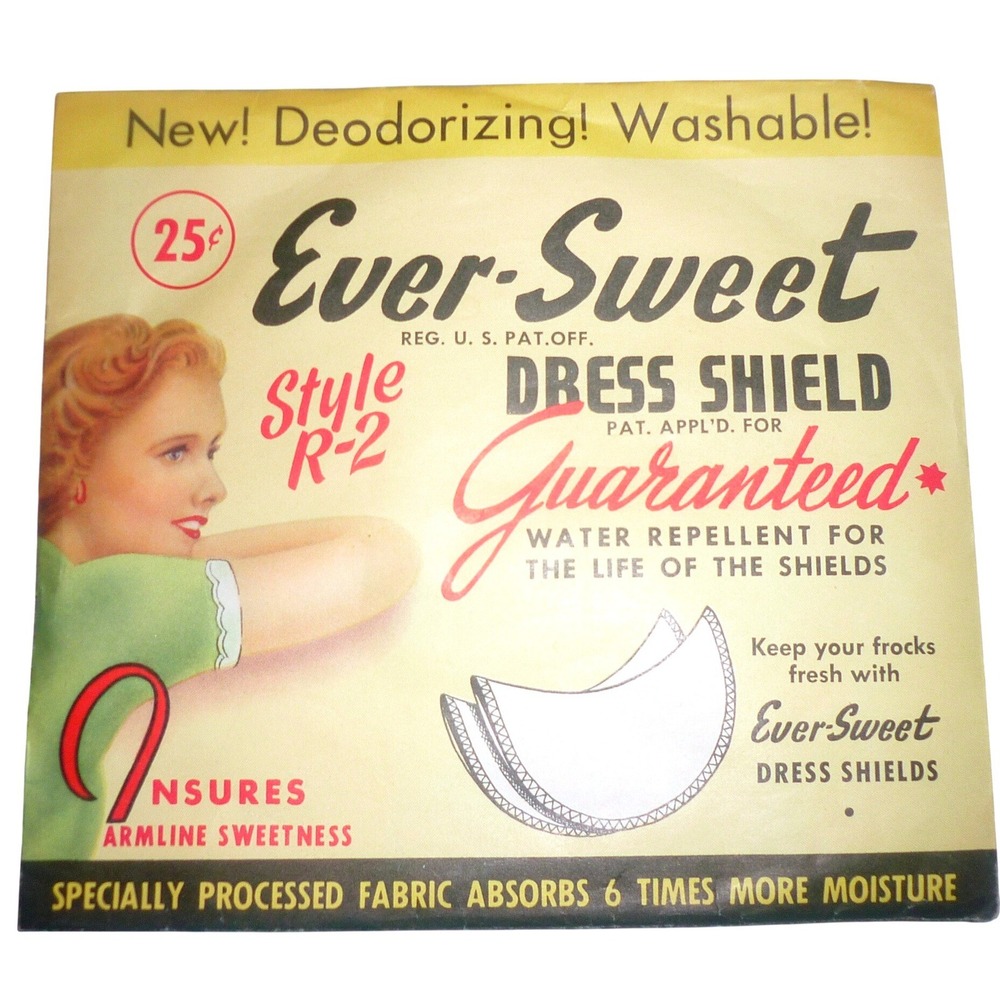 Vintage Ever-Sweet Dress‎ Shields Style R-2 Mid-Century Fashion Ephemera NOS